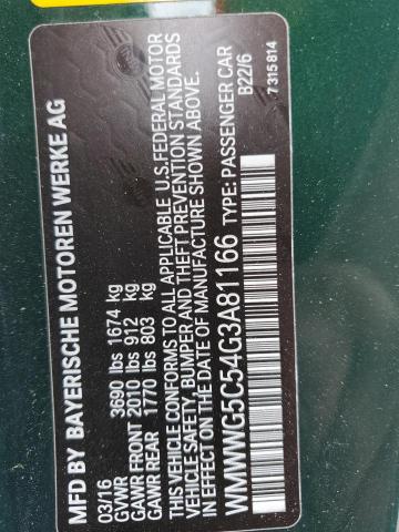 2016 MINI COOPER - WMWWG5C54G3A81166