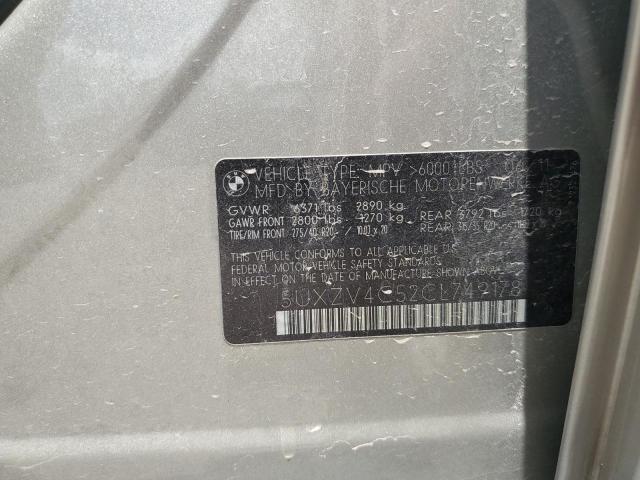 2012 BMW X5 xDrive35I VIN: 5UXZV4C52CL749178 Lot: 61308584