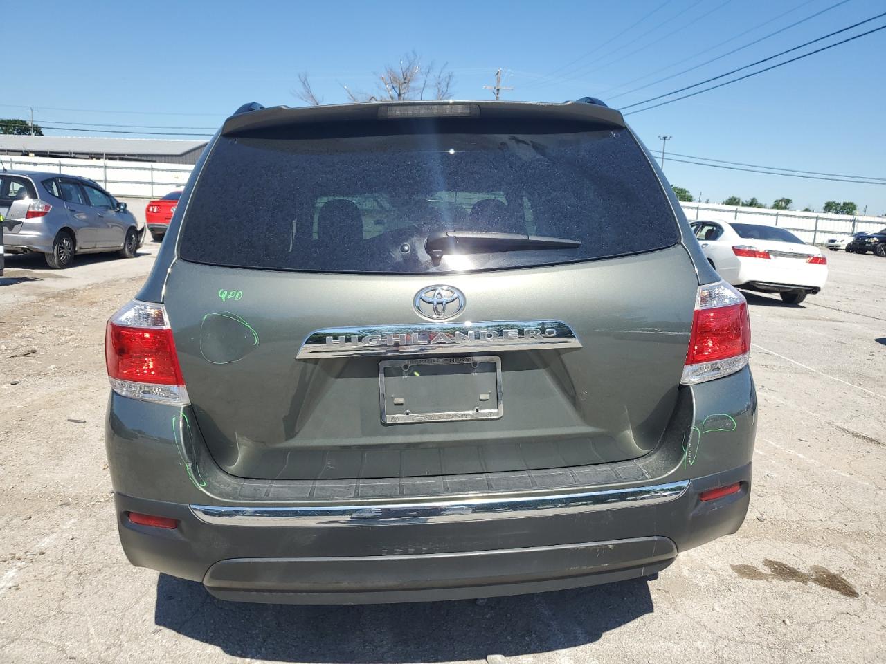 2012 Toyota Highlander Base vin: 5TDZA3EH9CS029583