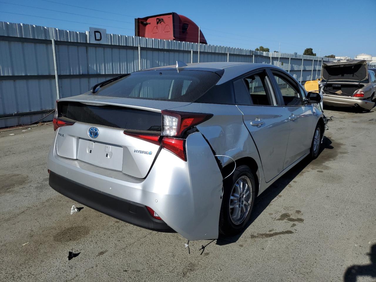 JTDKARFU3K3080982 TOYOTA PRIUS 2019