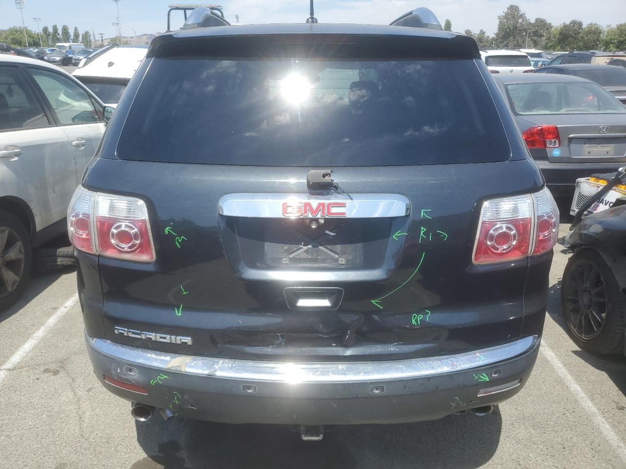 1GKER13747J105501 2007 GMC Acadia Sle
