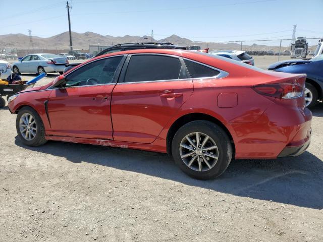 HYUNDAI SONATA SE 2019 red  gas 5NPE24AF3KH751528 photo #3