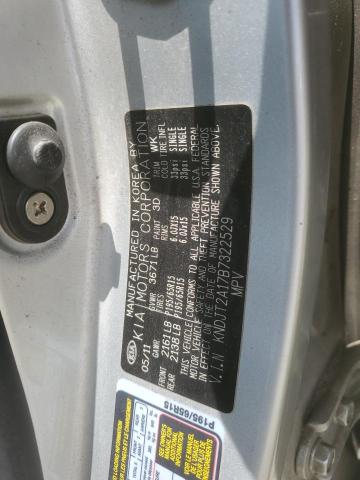 2011 Kia Soul VIN: KNDJT2A17B7322529 Lot: 59573484