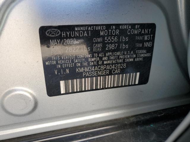 KMHM34AC8PA042828 2023 Hyundai Ioniq 6 Sel