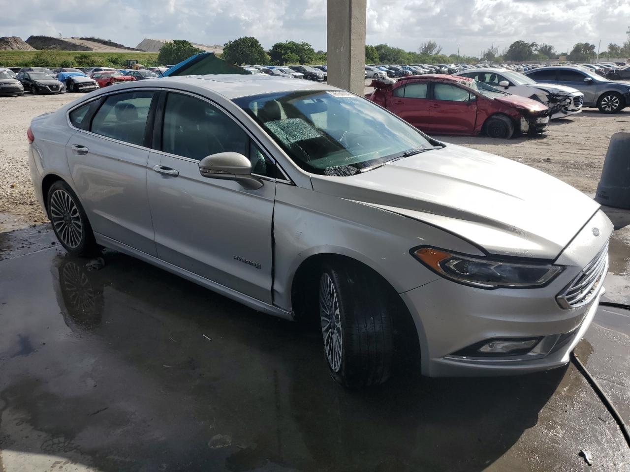 3FA6P0RU4HR222778 2017 Ford Fusion Titanium Hev