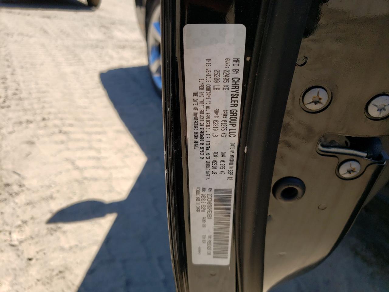 2C3CDYBT6DH533693 2013 Dodge Challenger R/T