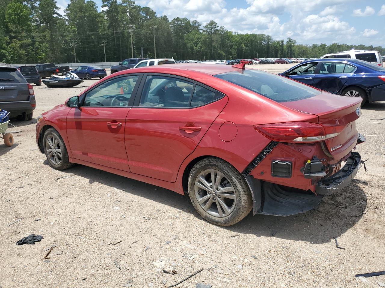 2018 Hyundai Elantra Sel vin: 5NPD84LF8JH292891