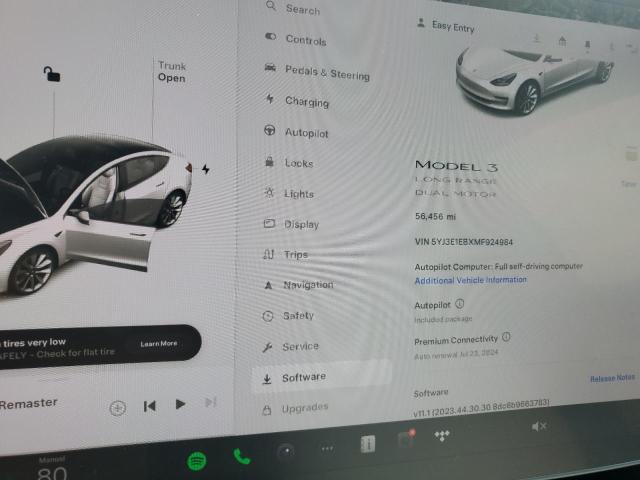 2021 TESLA MODEL 3 - 5YJ3E1EBXMF924984
