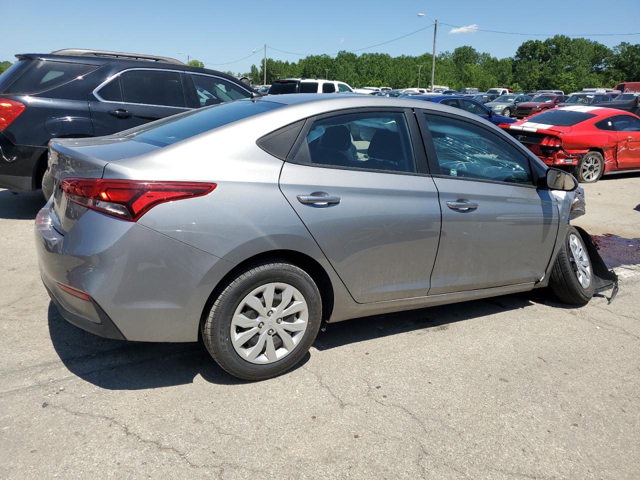 2021 Hyundai Accent Se vin: 3KPC24A6XME147764