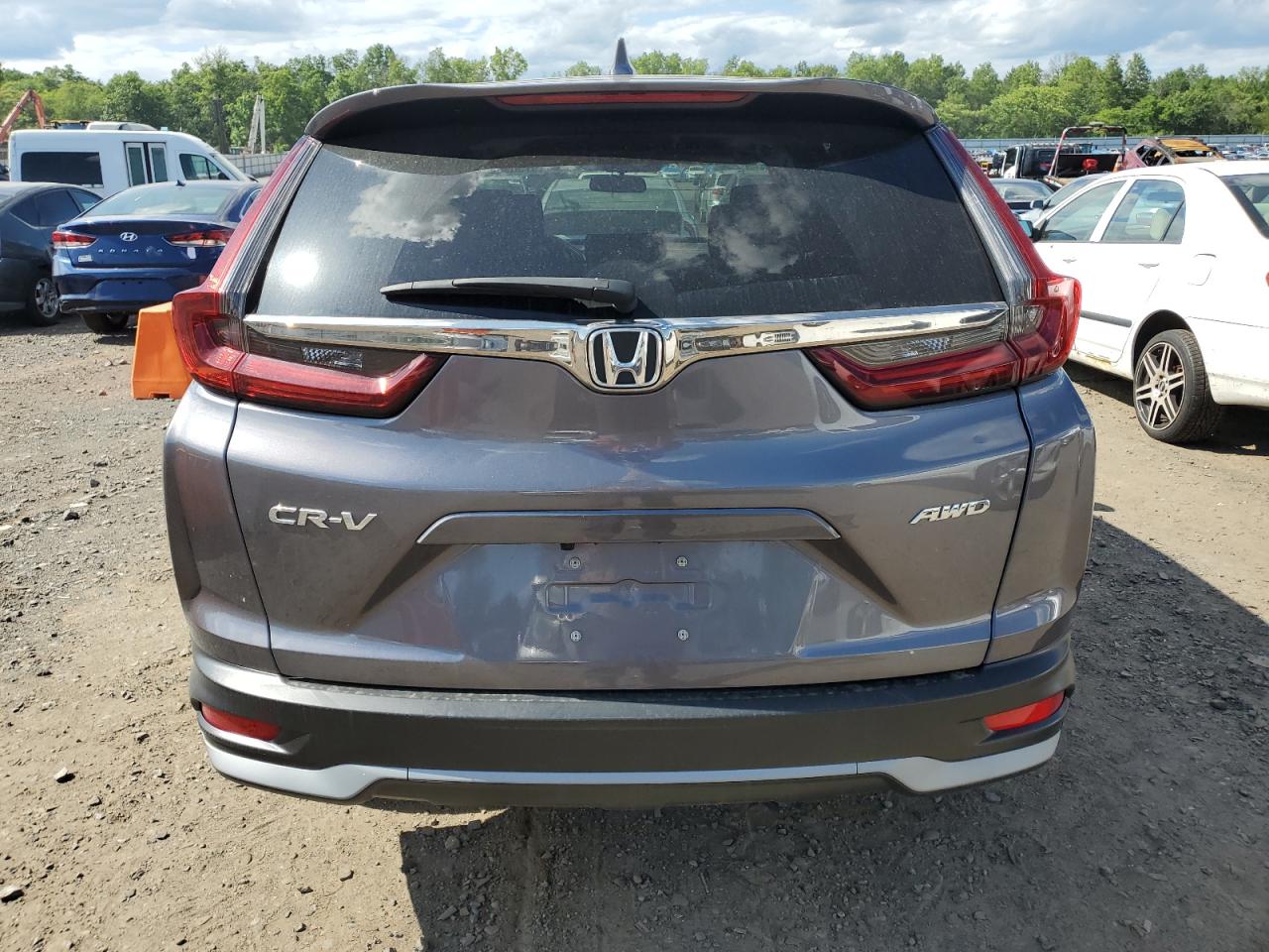 Lot #2701142342 2021 HONDA CR-V EX