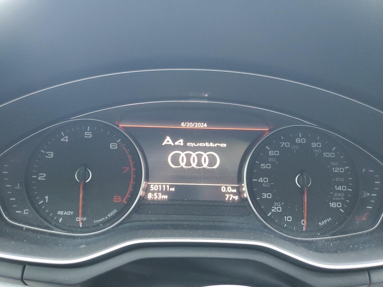 WAUDNAF40JA053714 2018 Audi A4 Premium