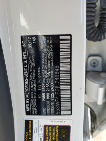 55SWF4JB2JU248848 2018 Mercedes-Benz C 300