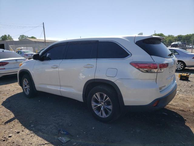 VIN 5TDBKRFH5ES018843 2014 Toyota Highlander, LE no.2