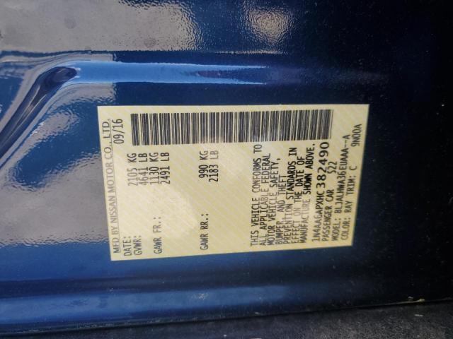 2017 NISSAN MAXIMA 3.5 - 1N4AA6APXHC382490
