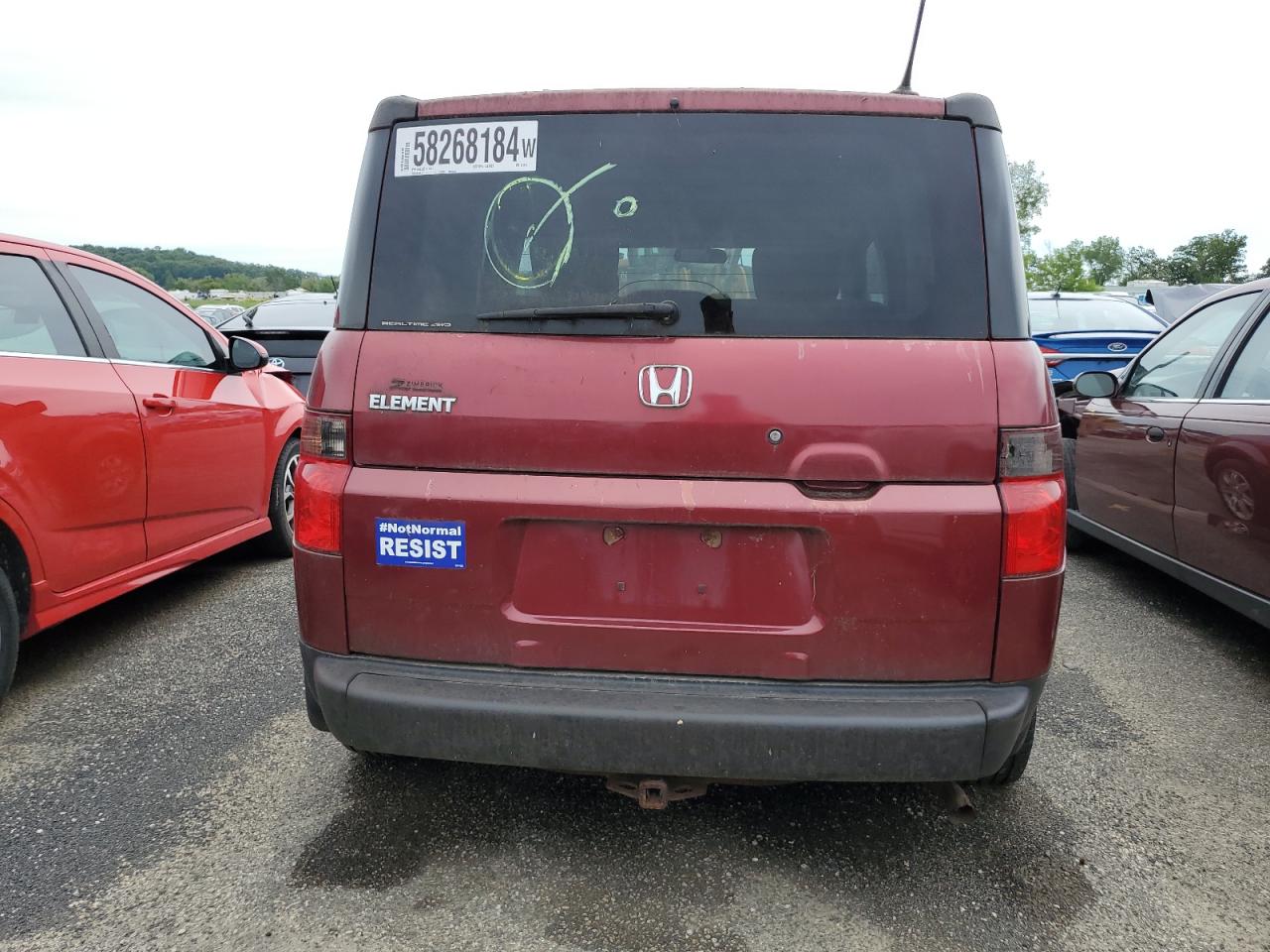 5J6YH27718L018442 2008 Honda Element Ex