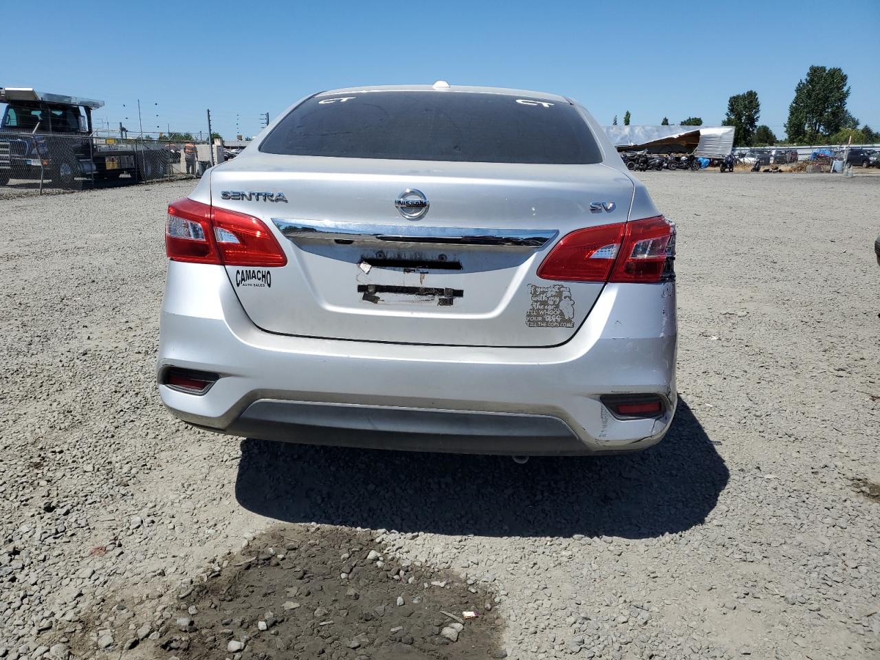 2019 Nissan Sentra S vin: 3N1AB7APXKY376137