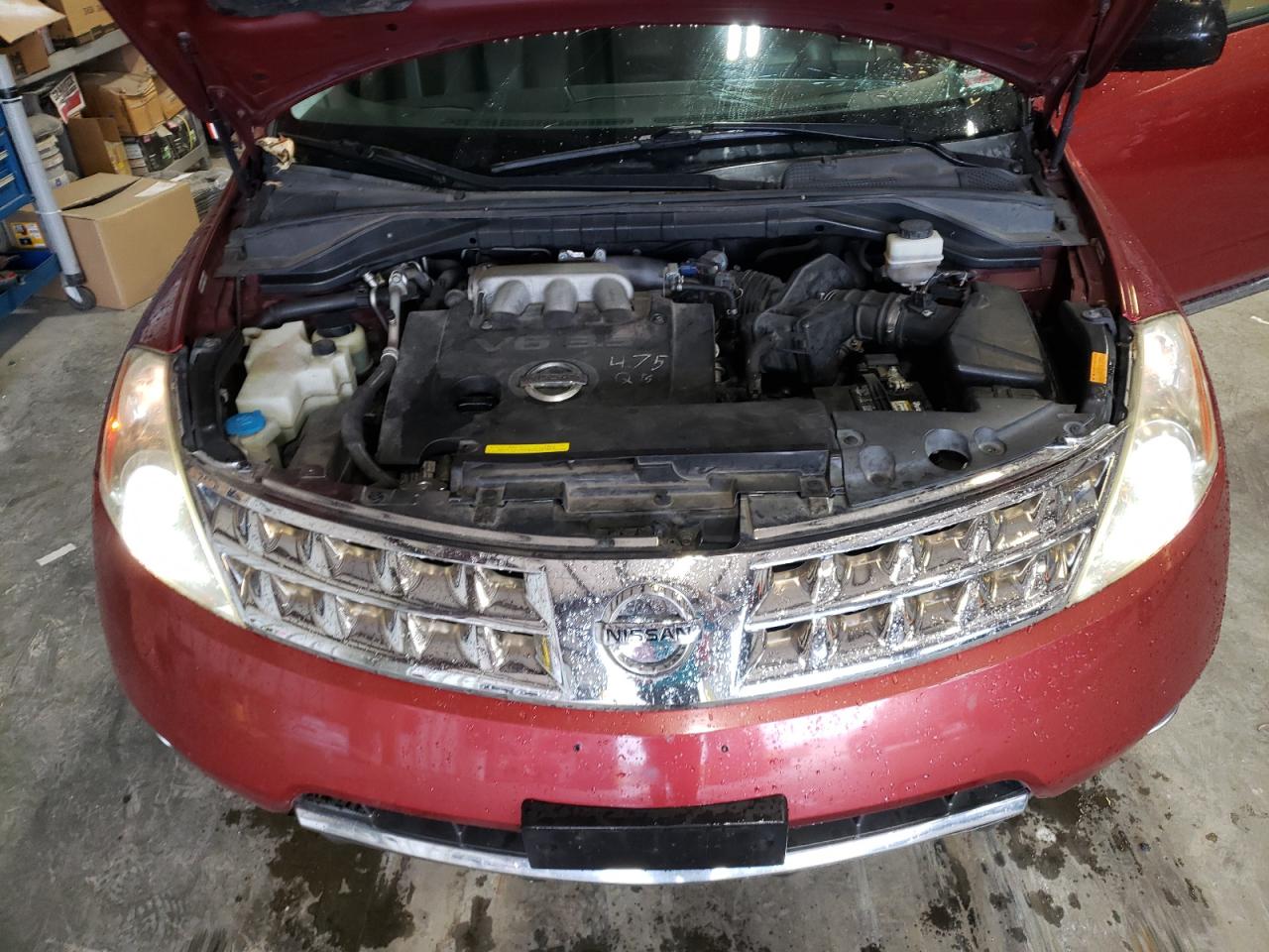 JN8AZ08W57W649338 2007 Nissan Murano Sl