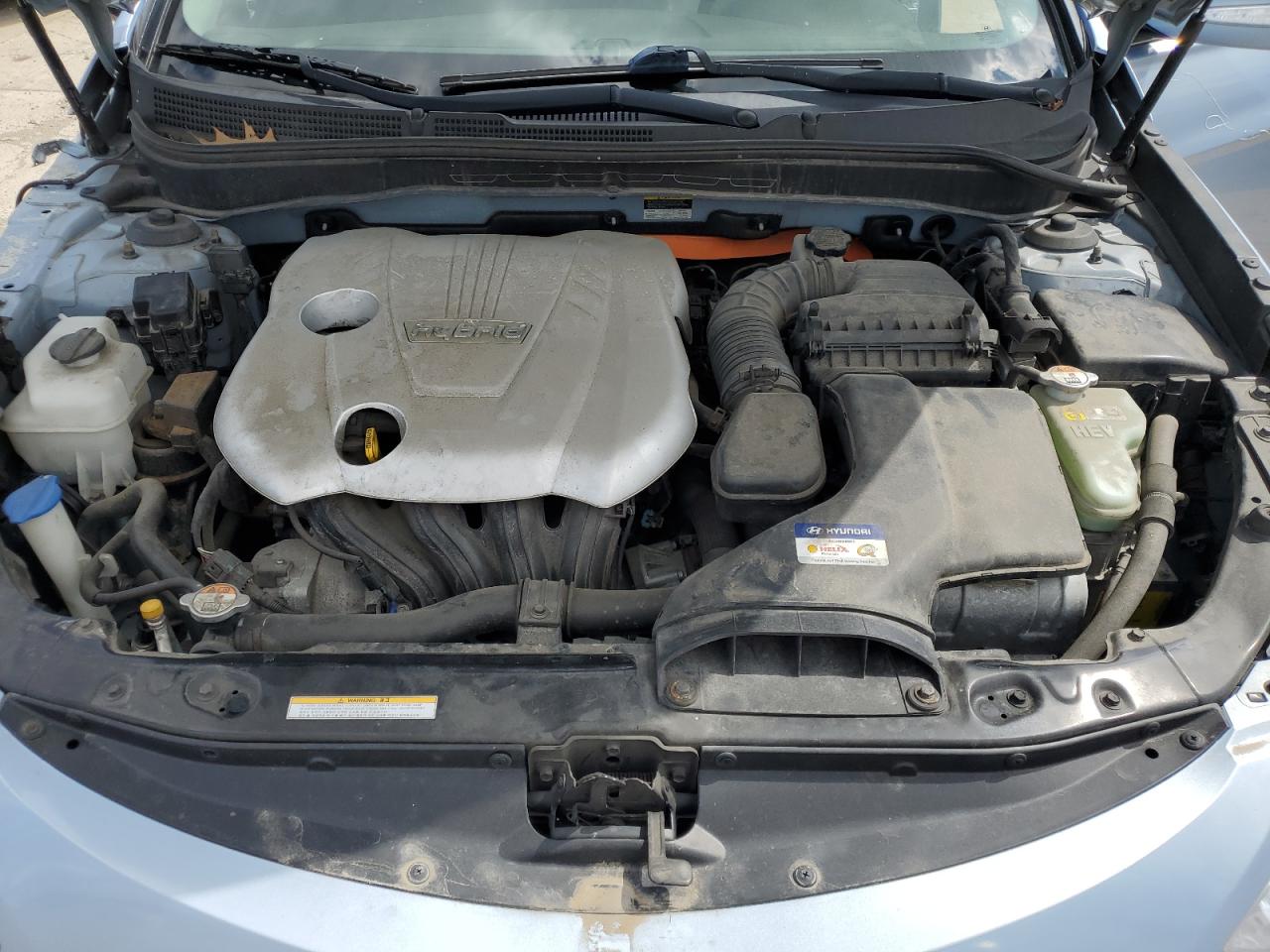 KMHEC4A46CA043709 2012 Hyundai Sonata Hybrid