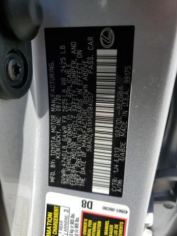 2021 Lexus Es 350 Base VIN: 58ADZ1B1XMU084057 Lot: 60737924