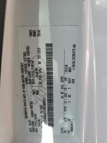 2007 Ford Econoline E450 Super Duty Cutaway Van VIN: 1FDXE45S47DB15653 Lot: 59036924