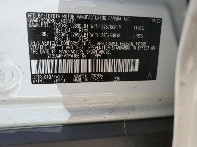 2023 TOYOTA RAV4 WOODL 2T3UWRFV7PW186164