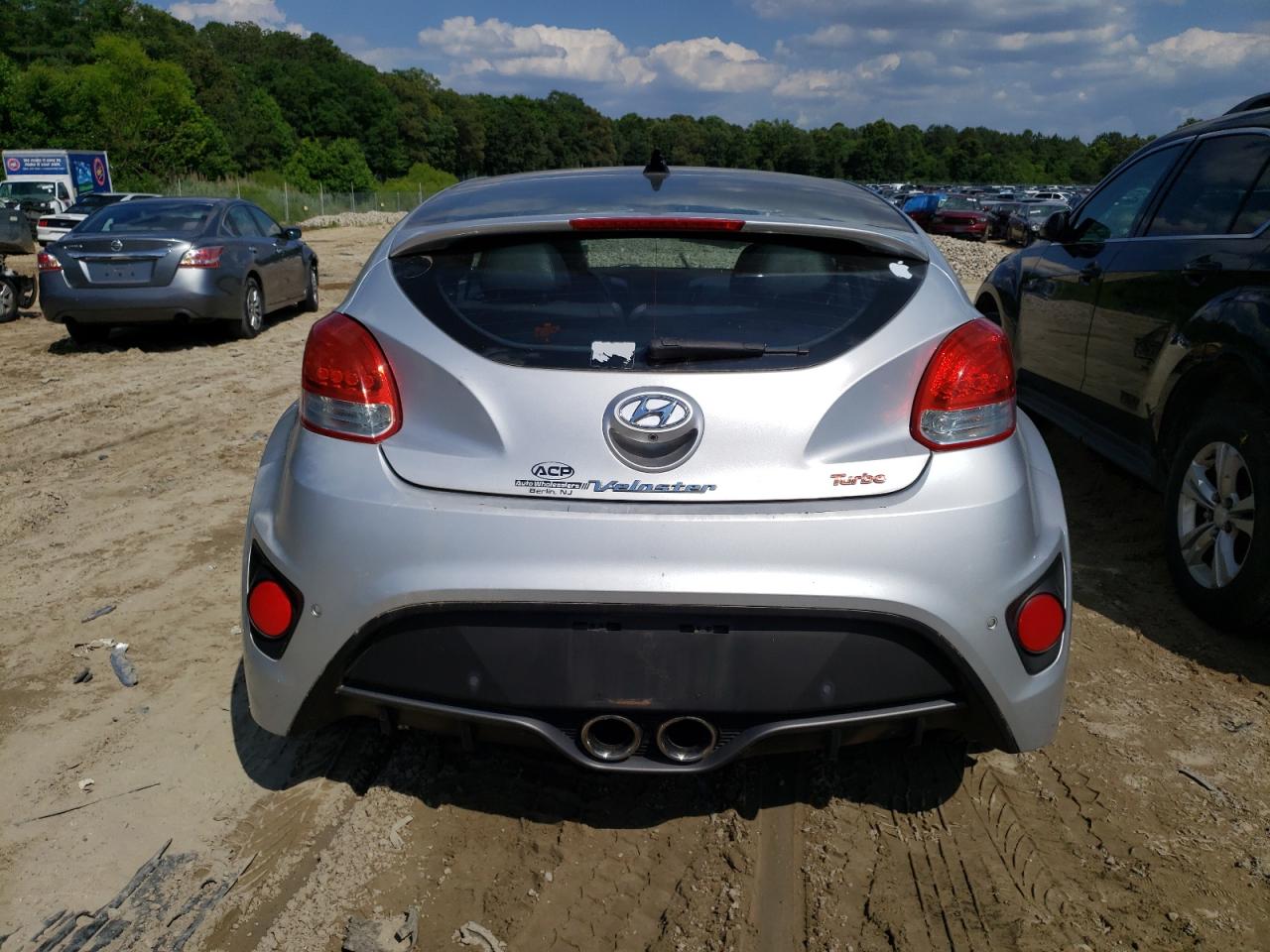 KMHTC6AE5EU208694 2014 Hyundai Veloster Turbo