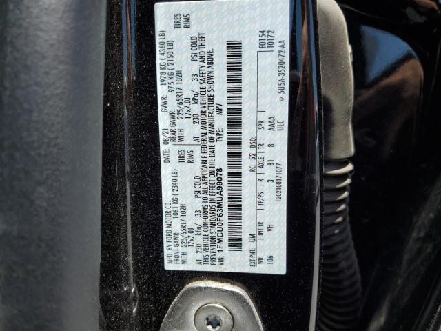 2021 Ford Escape S VIN: 1FMCU0F63MUA99078 Lot: 59258014