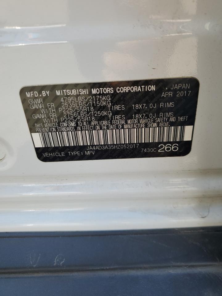 JA4AD3A35HZ052017 2017 Mitsubishi Outlander Se