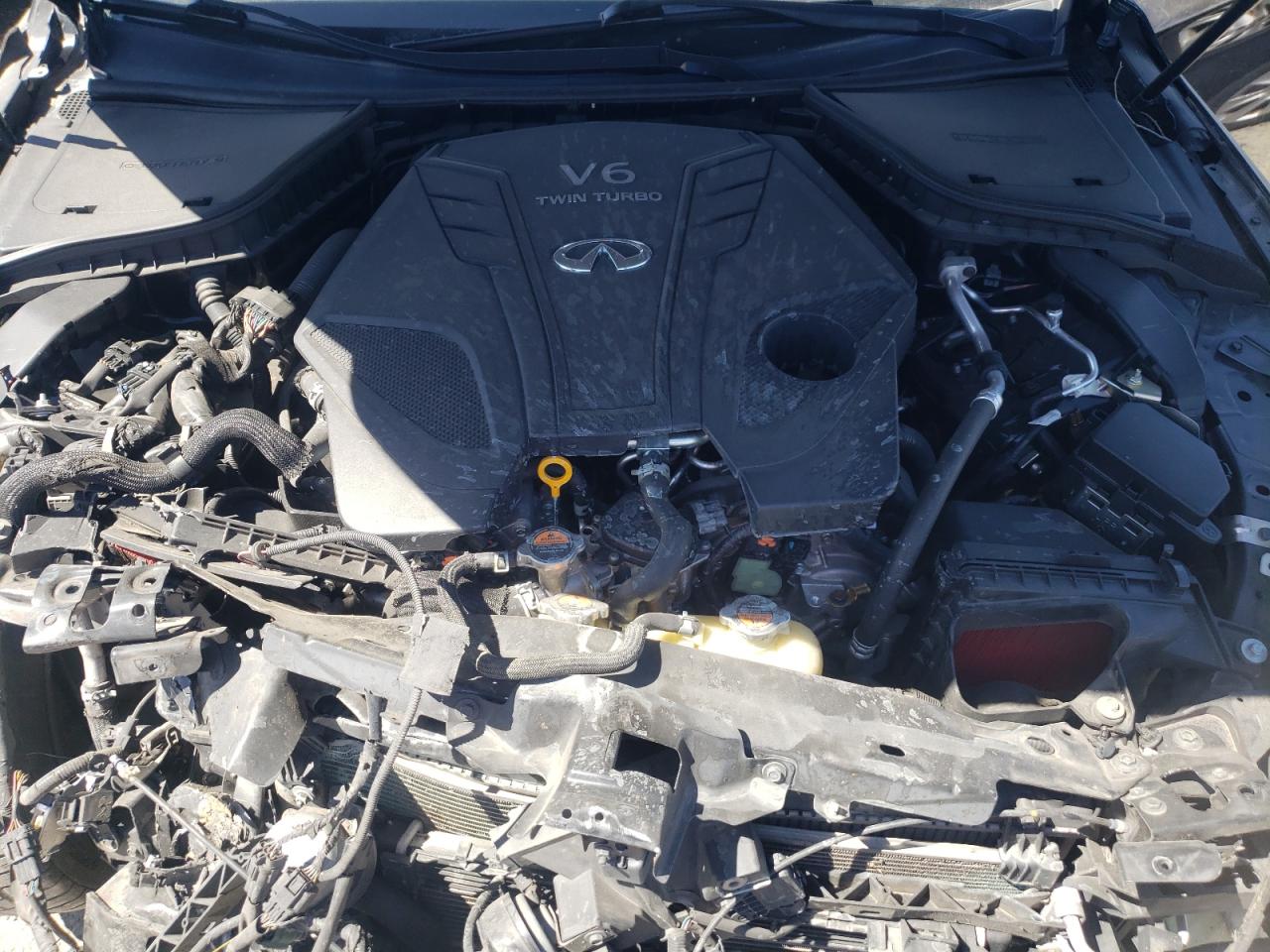 JN1FV7AP9KM780076 2019 Infiniti Q50 Red Sport 400