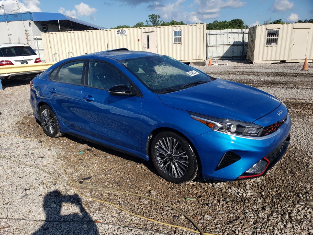 2022 Kia Forte Gt Line vin: 3KPF54AD3NE487956