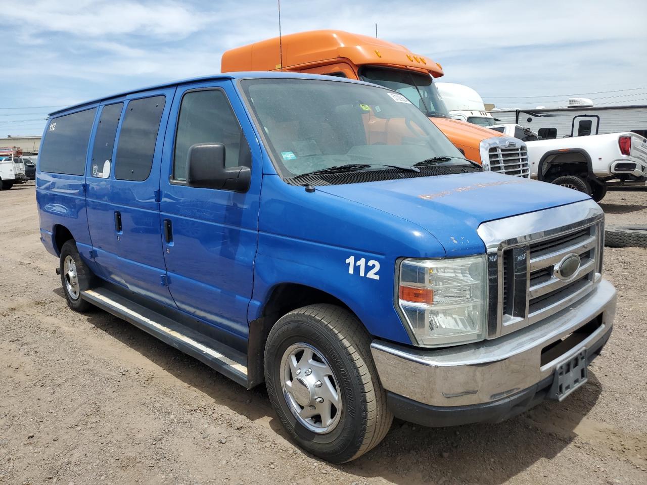 1FMNE3BLXEDA58077 2014 Ford Econoline E350 Super Duty Wagon