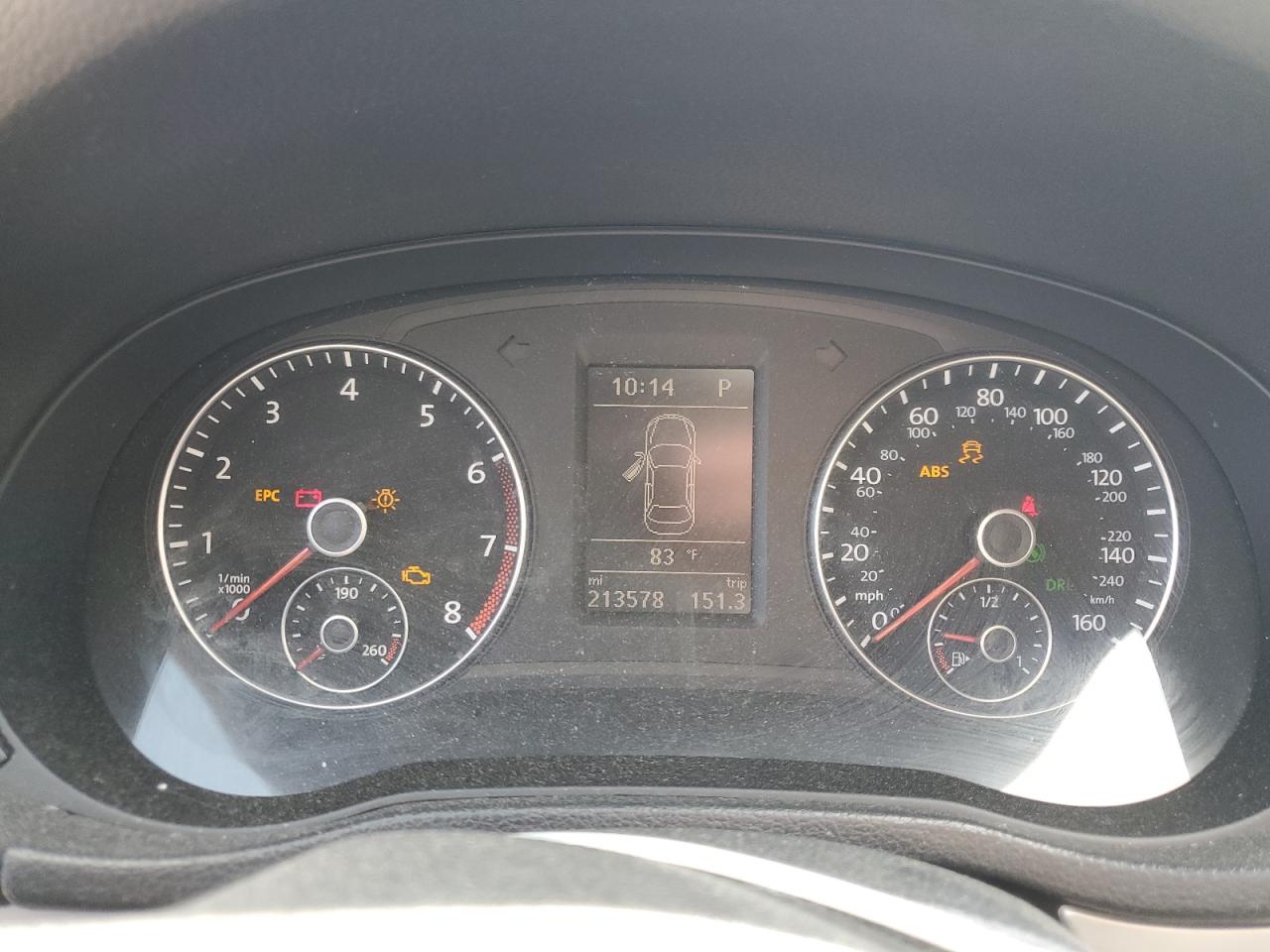 1VWBP7A33DC091398 2013 Volkswagen Passat Se