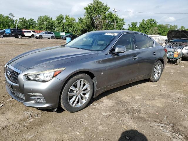 2014 Infiniti Q50 Base VIN: JN1BV7AR0EM702127 Lot: 57509094