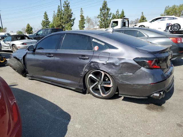 HONDA ACCORD LX 2019 charcoal  gas 1HGCV1F15KA068412 photo #3