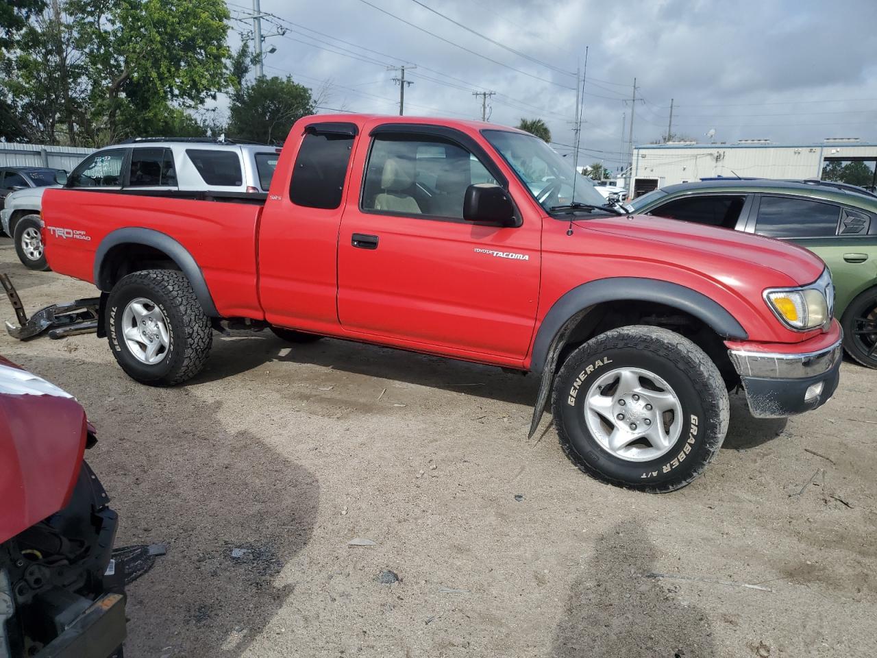 5TEWN72N14Z348733 2004 Toyota Tacoma Xtracab