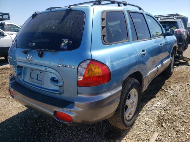 2004 Hyundai Santa Fe Gl VIN: KM8SB12B44U633859 Lot: 59161374