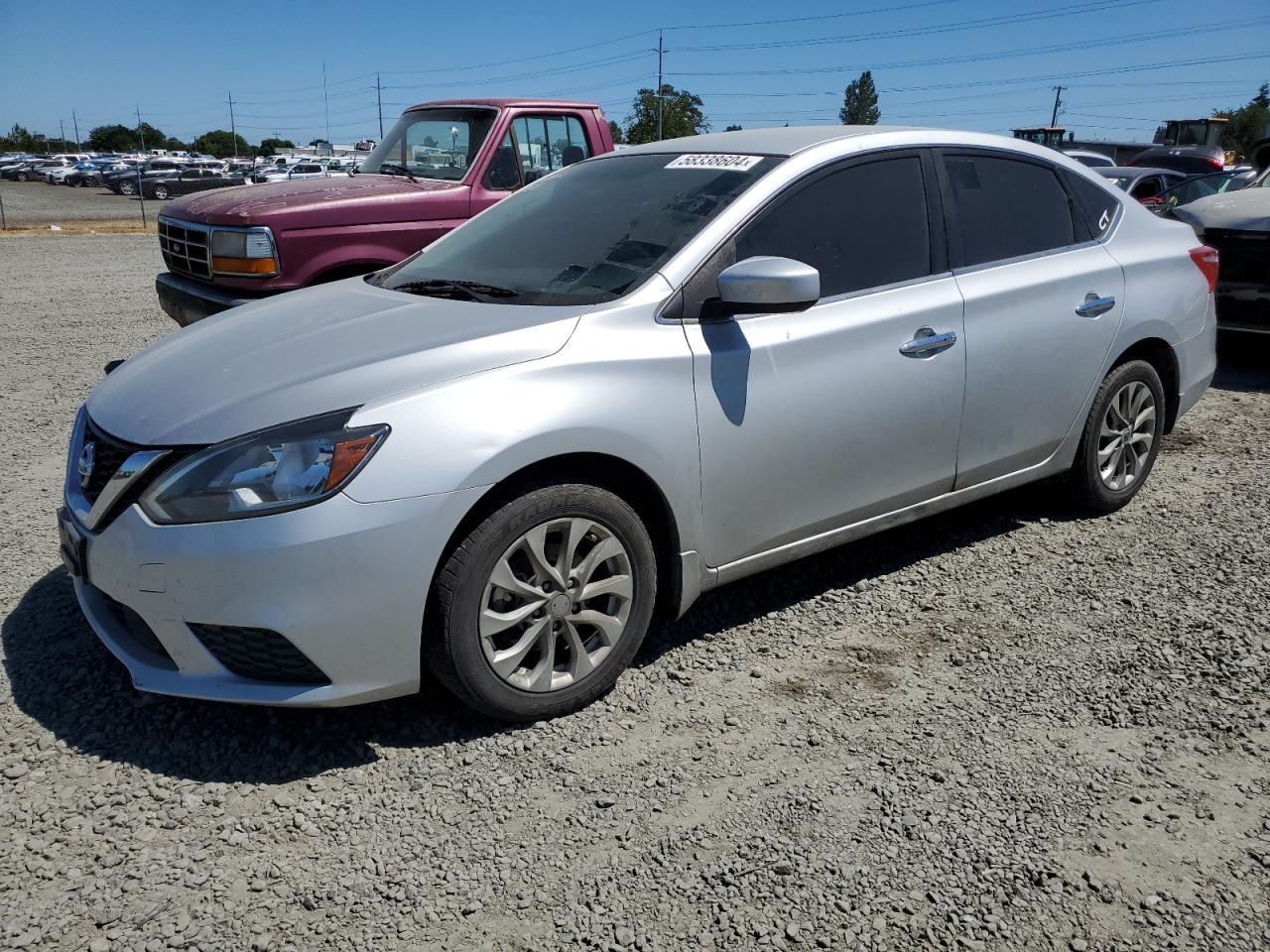 2019 Nissan Sentra S vin: 3N1AB7APXKY376137