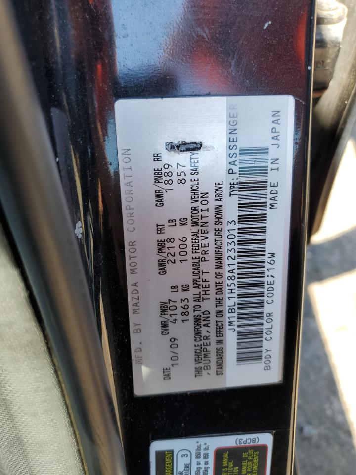 JM1BL1H58A1233013 2010 Mazda 3 S