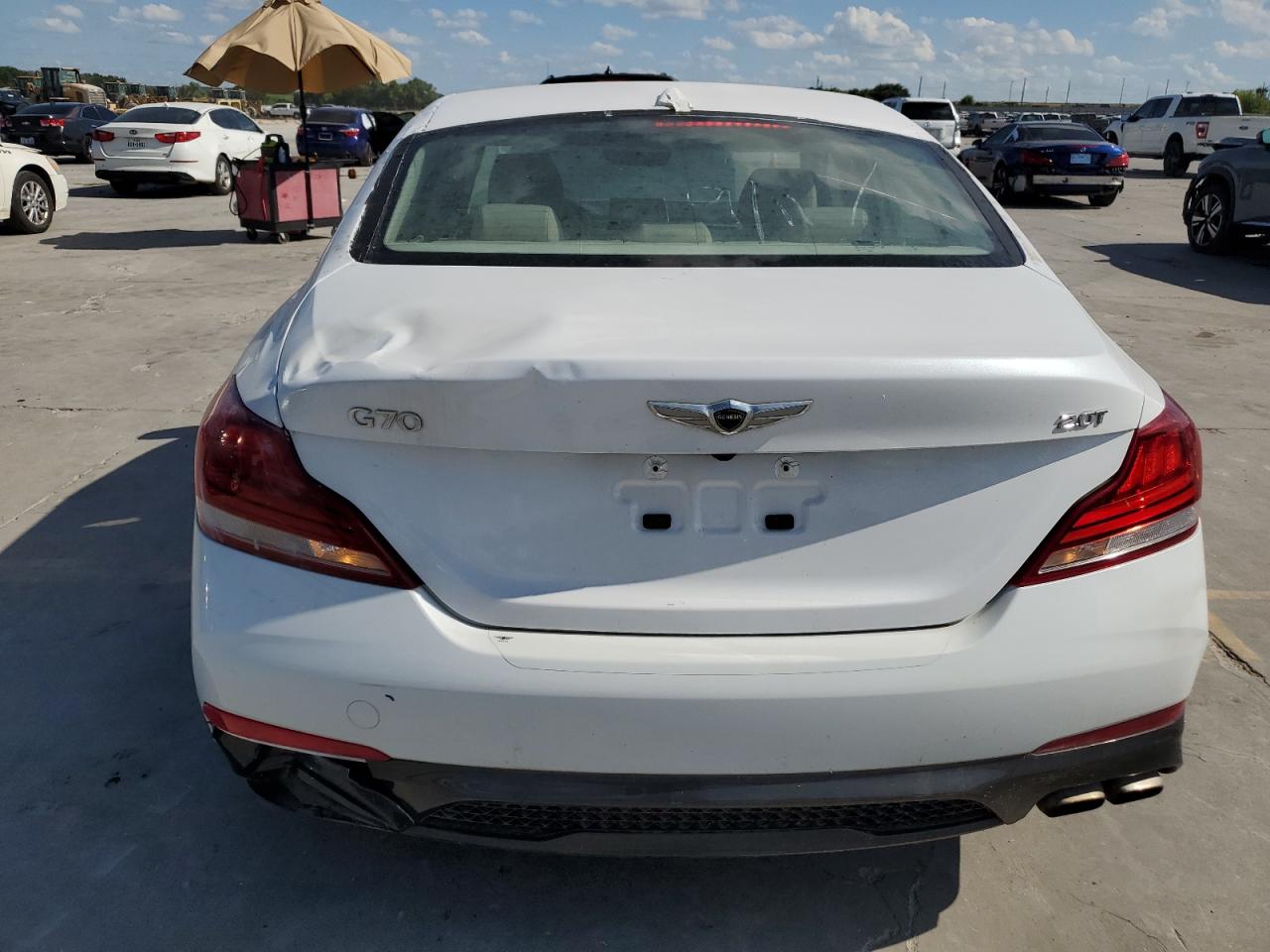 2019 Genesis G70 Advanced vin: KMTG64LA9KU026408