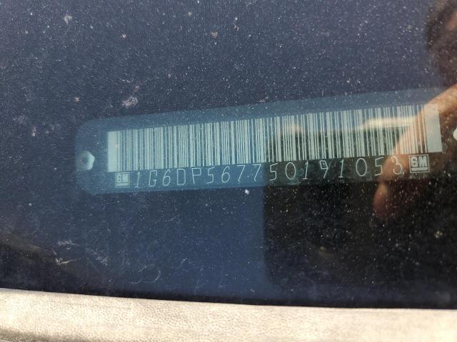 2005 Cadillac Cts Hi Feature V6 VIN: 1G6DP567750191053 Lot: 60296804