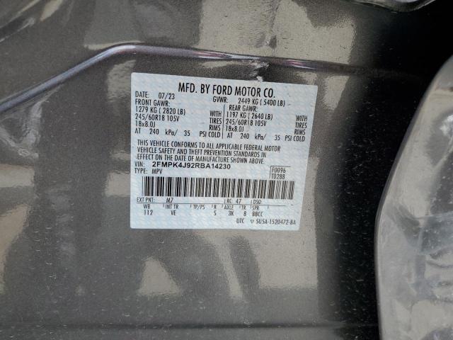 2024 FORD EDGE SEL - 2FMPK4J92RBA14230