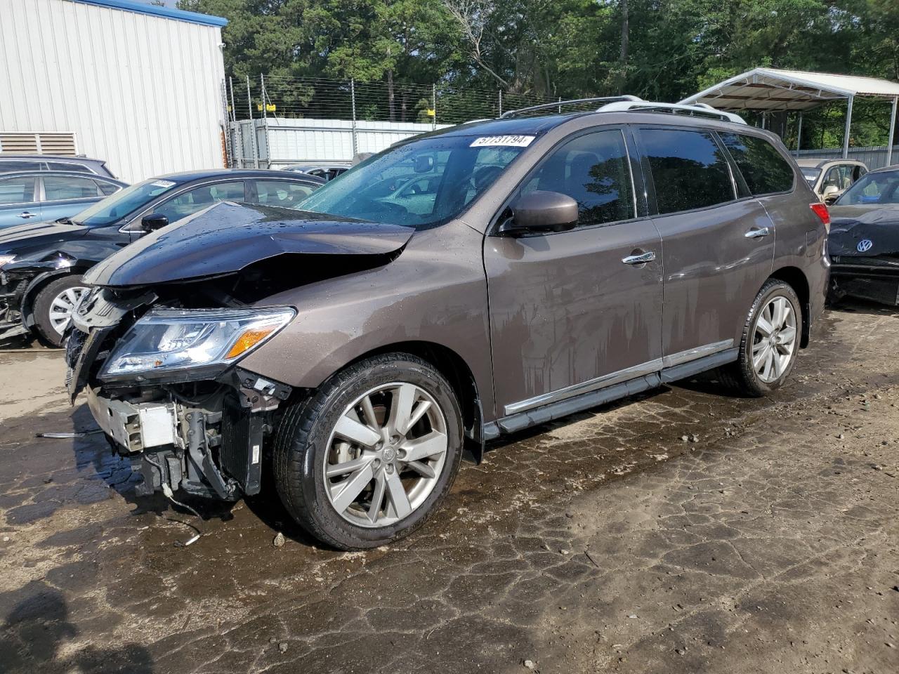 2015 Nissan Pathfinder S vin: 5N1AR2MN4FC662811