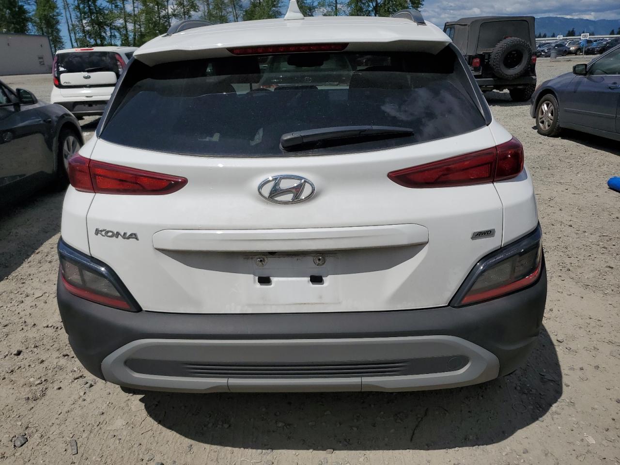 KM8K6CAB0NU910140 2022 Hyundai Kona Sel