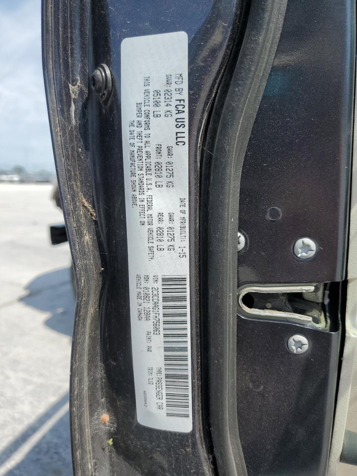 2C3CCAAG1FH756063 2015 Chrysler 300 Limited