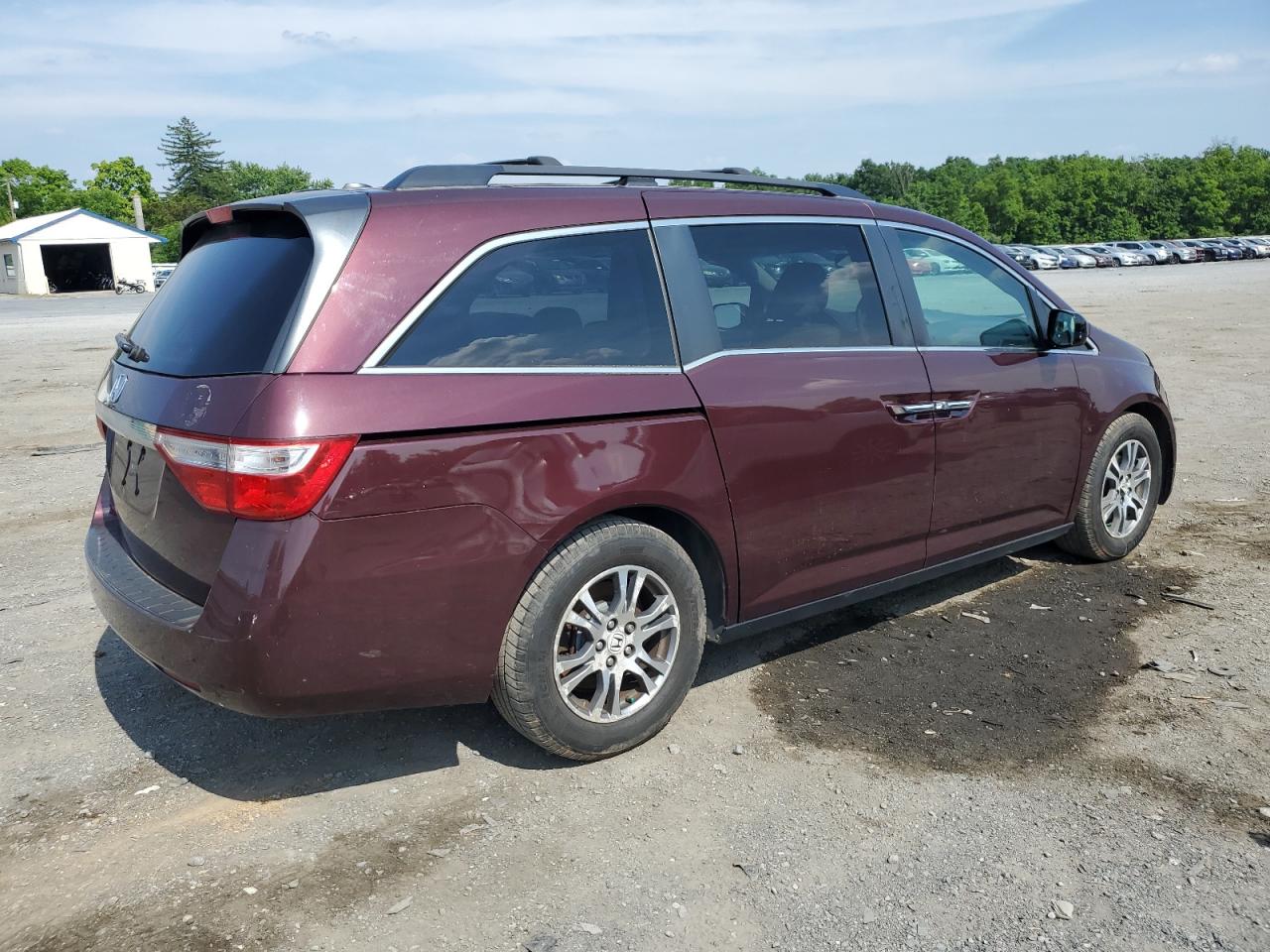 2013 Honda Odyssey Exl vin: 5FNRL5H60DB075311