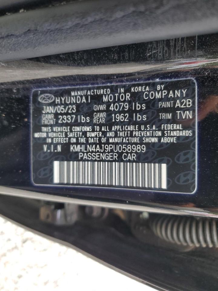 2023 Hyundai Elantra Limited vin: KMHLN4AJ9PU058989