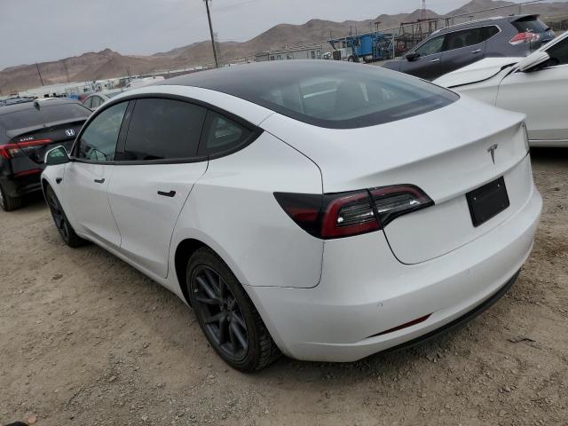 TESLA MODEL 3 2022 white  electric 5YJ3E1EA0NF185214 photo #3