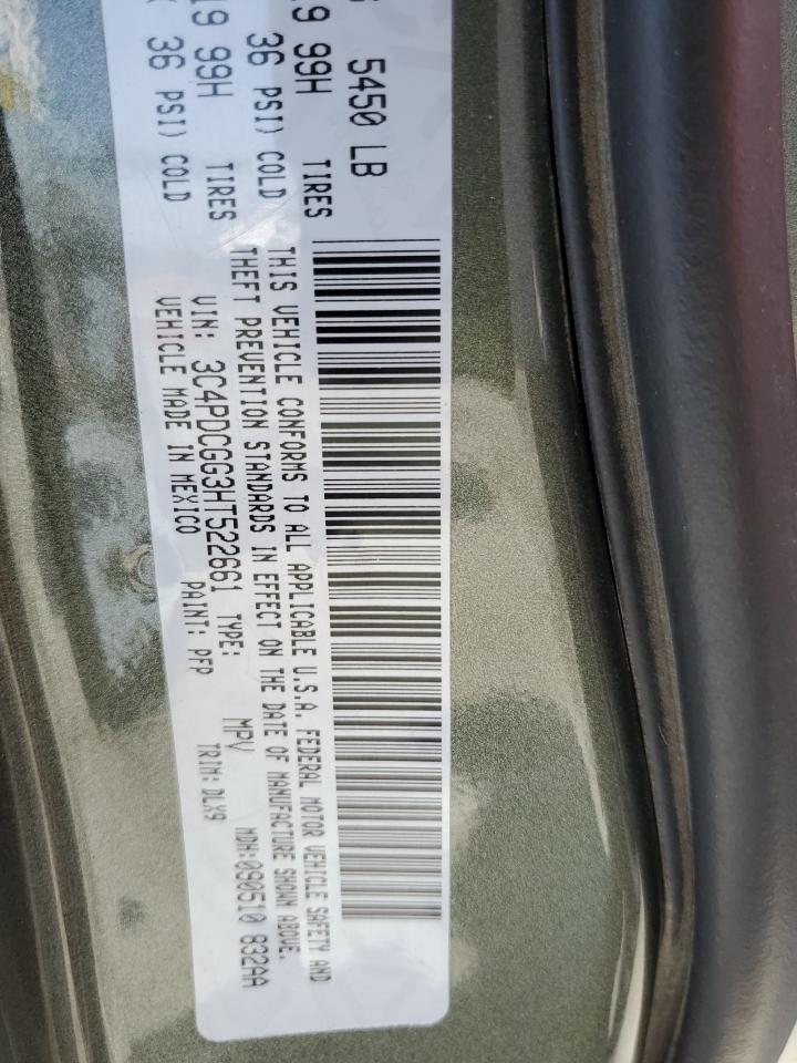 3C4PDCGG3HT522661 2017 Dodge Journey Crossroad