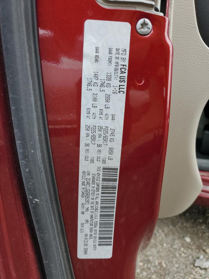 2C4RC1JG2GR261971 2016 Chrysler Town & Country Limited