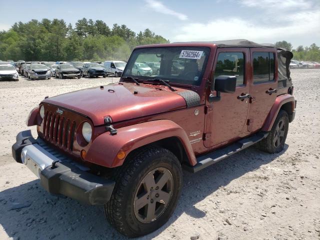 2009 Jeep Wrangler Unlimited Sahara VIN: 1J8GA59129L708968 Lot: 57562564